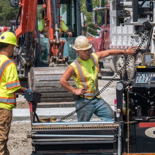 Construction Road Crew