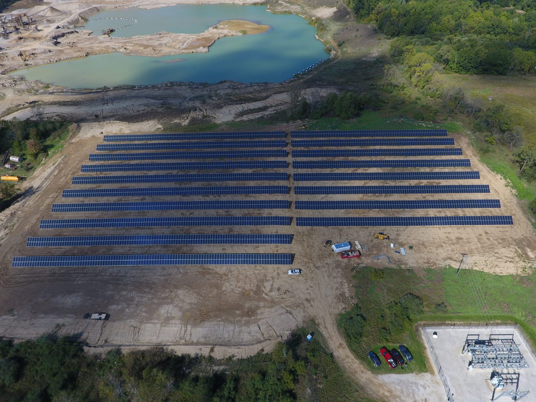 Gerken Solar Array at Round Lake