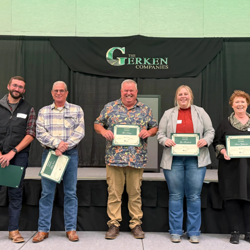 Service award winners