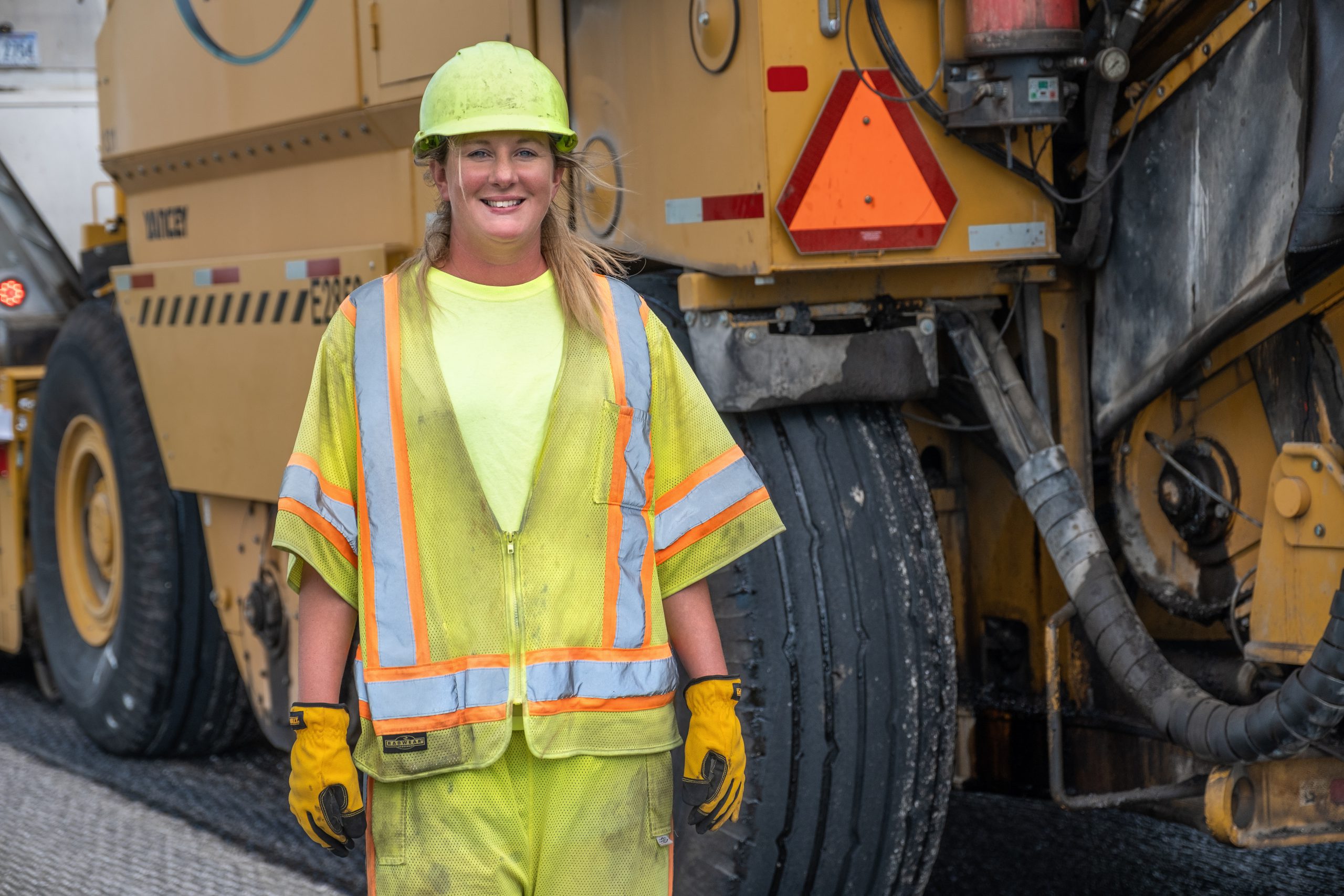 Gerken road crew employee