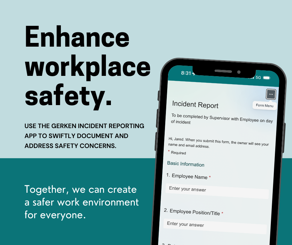 Enhance workplace safety