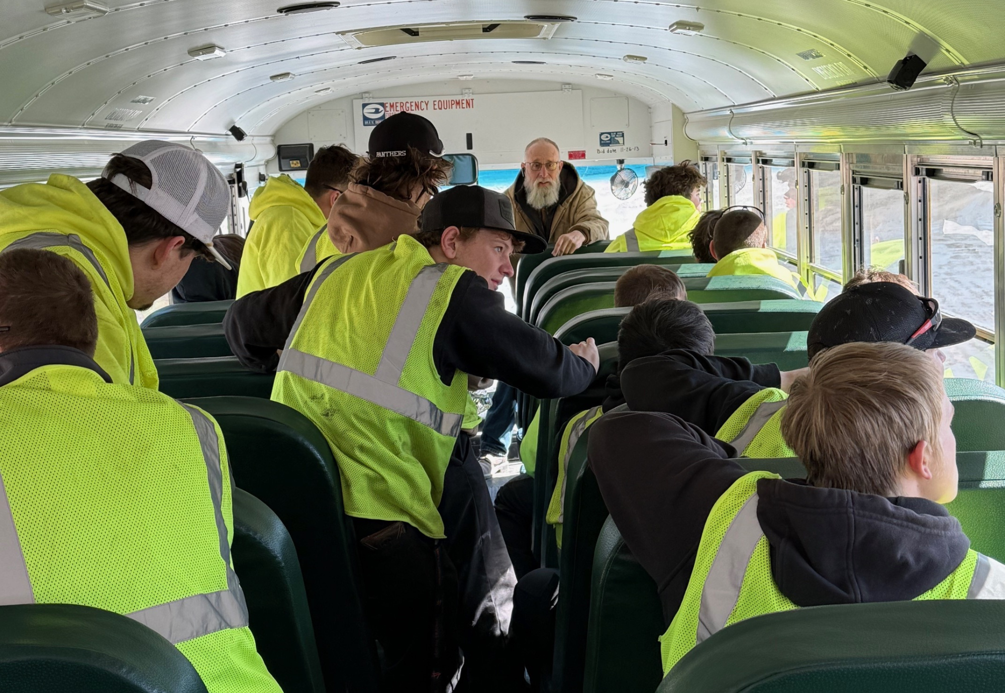 Vantage Career Center Students at The Custer Stone Co