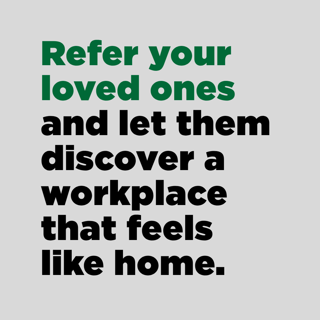 Refer your loved ones